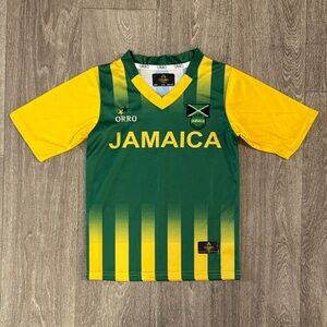 Orro Jamaica soccer jersey youth sz 6-8, as is